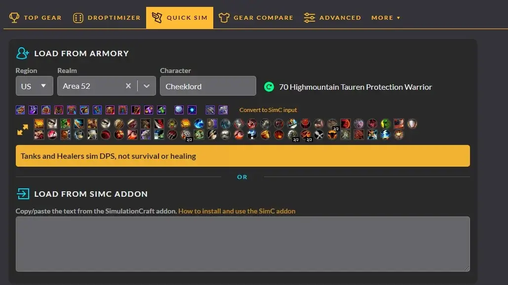 How To Sim With Raidbots Guide | Forget The Boring Simcraft | Epiccarry Sim Character Wow