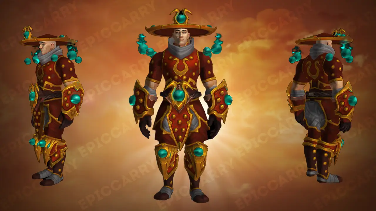 Brews And Battles: Monk Transmog Sets That Reflect The Dual Nature Of Their Path | Epiccarry Human Monk Transmog
