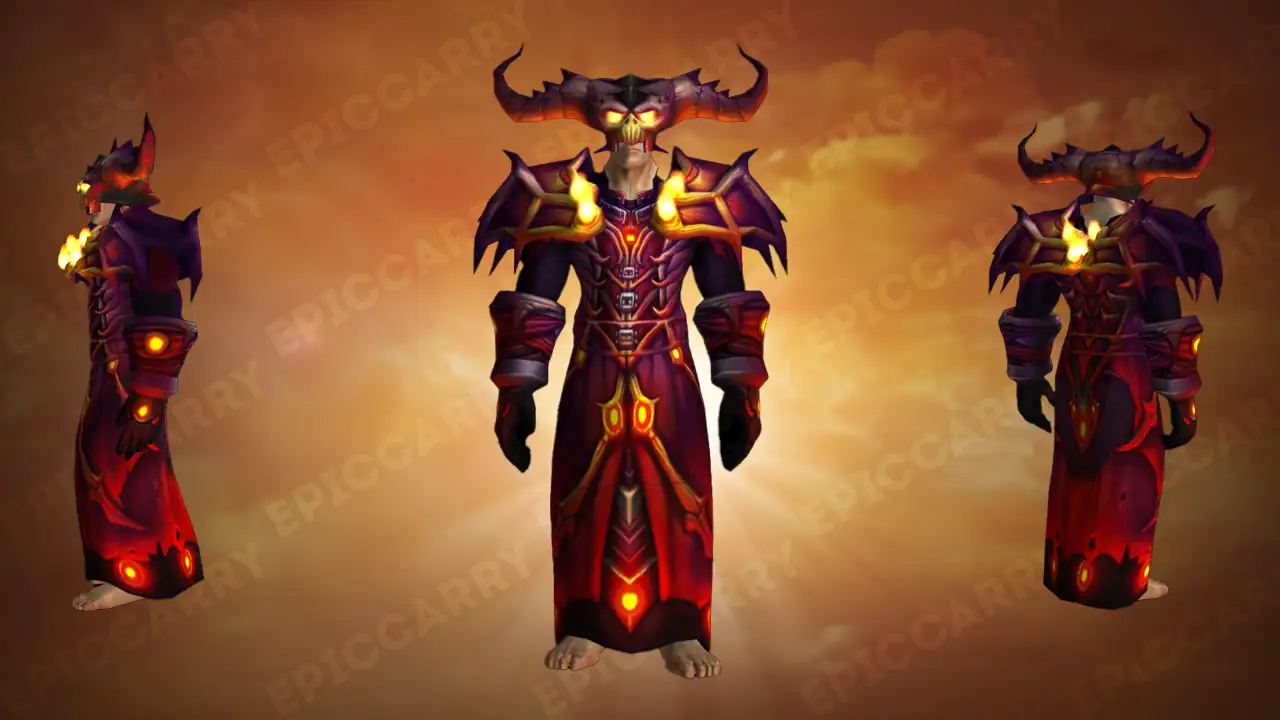 Summoners' Finery: Warlock Transmogs That Command Respect | Epiccarry Wow Best Cloth Transmogs