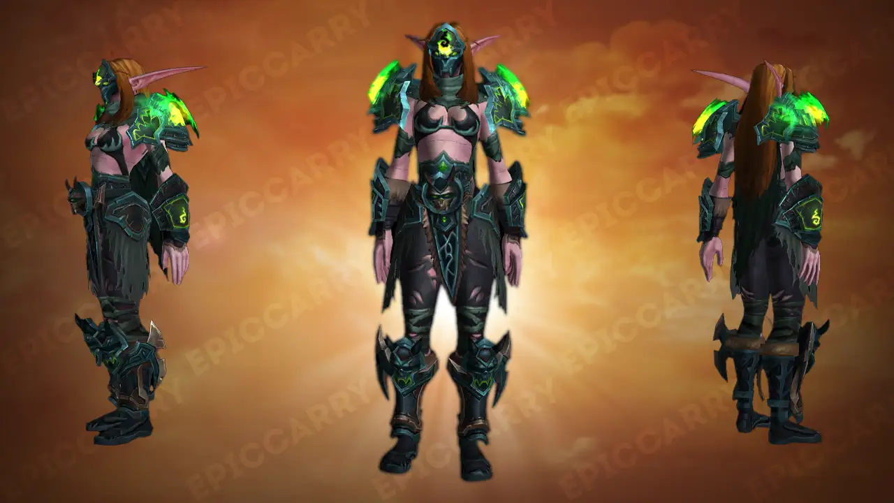 Shadows And Fel: The Ultimate Guide To Demon Hunter Transmog | Epiccarry Demon Hunter Set