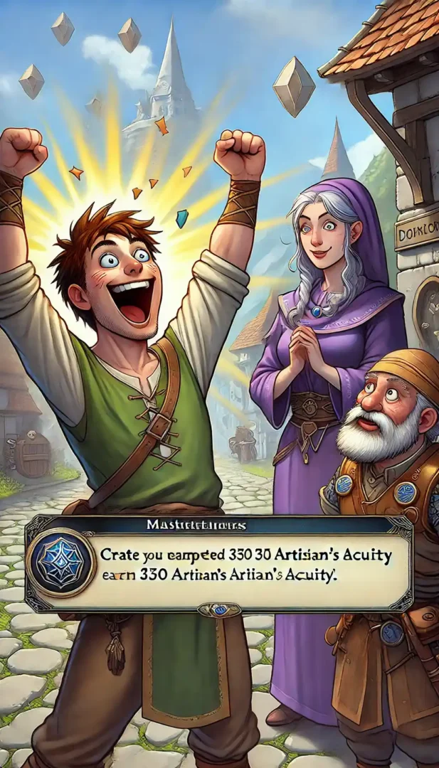 How To Get 350 Artisan'S Acuity Instantly In The War Within | Epiccarry How To Use Artisan'S Acuity For Crafting In The War Within