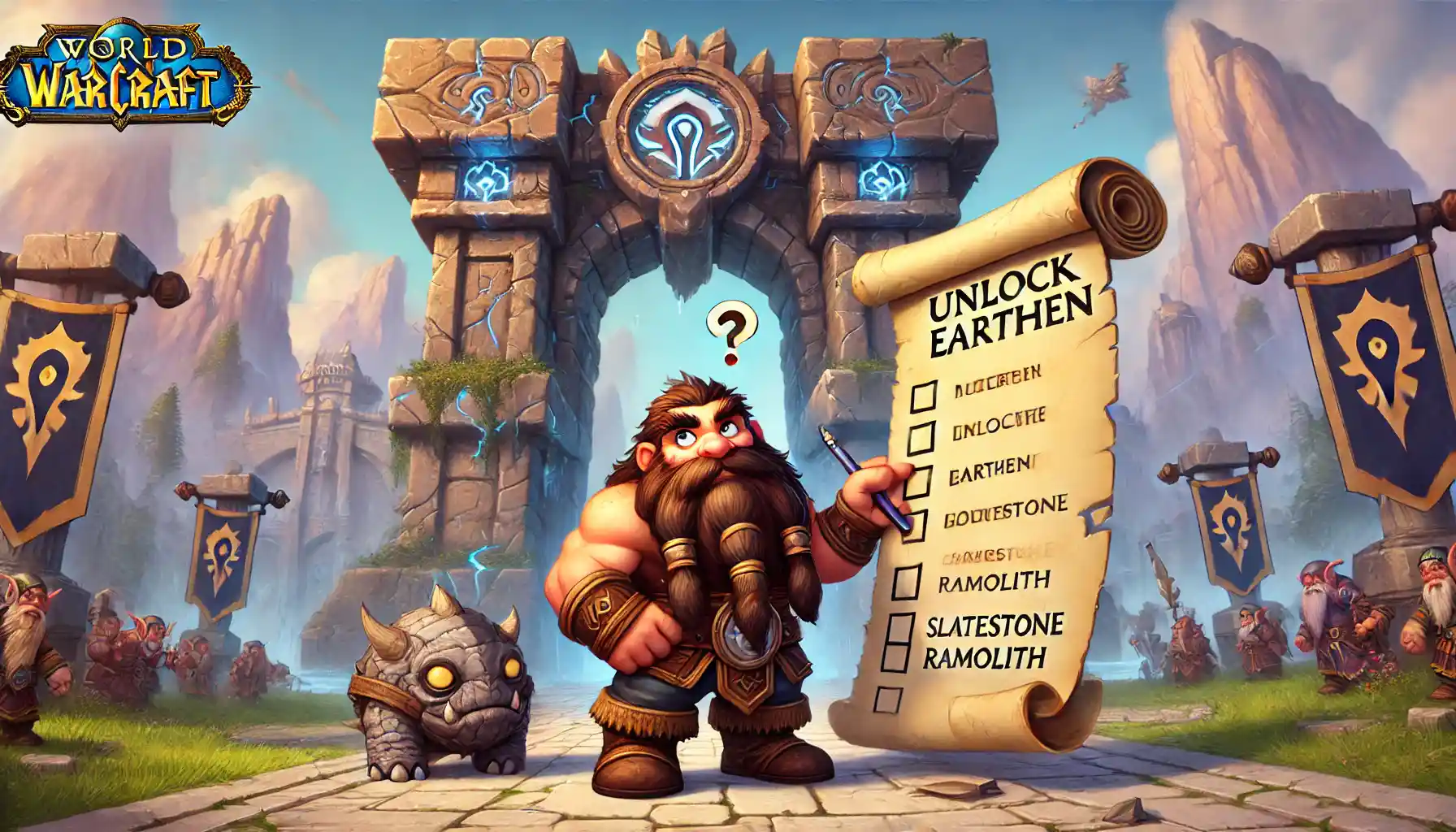 How To Unlock The Earthen Allied Race In The War Within | Epiccarry Earthen Allied Race Quest Requirements Wow