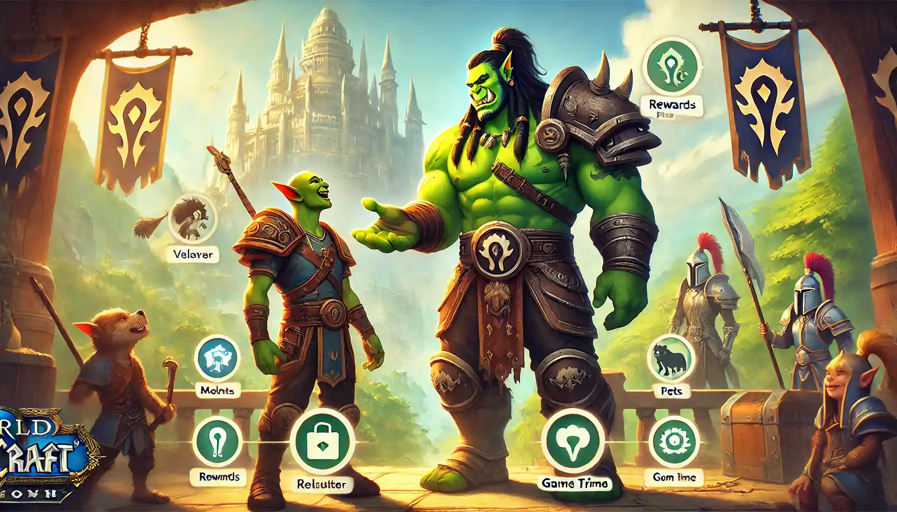 World Of Warcraft Recruit A Friend Guide – Rewards &Amp; How It Works | Epiccarry How To Link Accounts In Wow Recruit A Friend