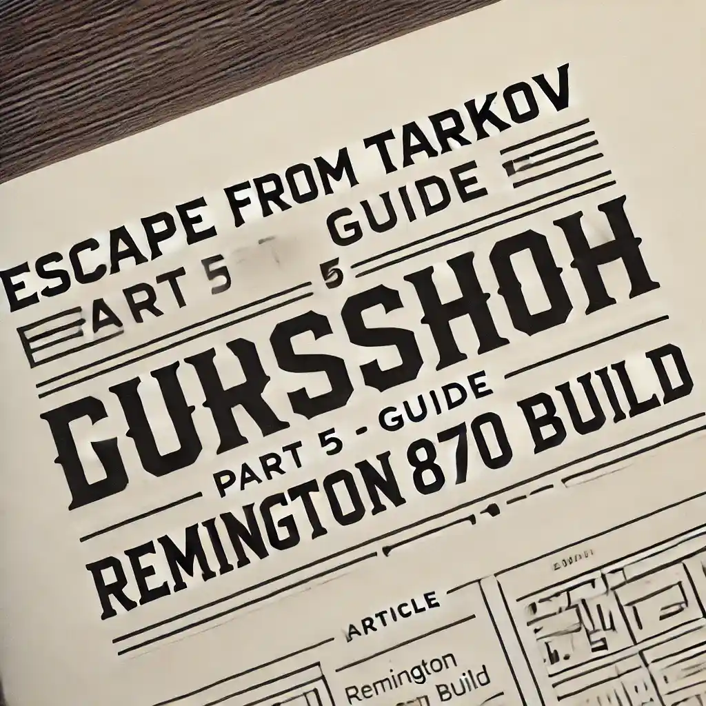 Gunsmith – Part 5 Guide | How To Get It? | Epiccarry Best Foregrip For Remington 870 Gunsmith Quest