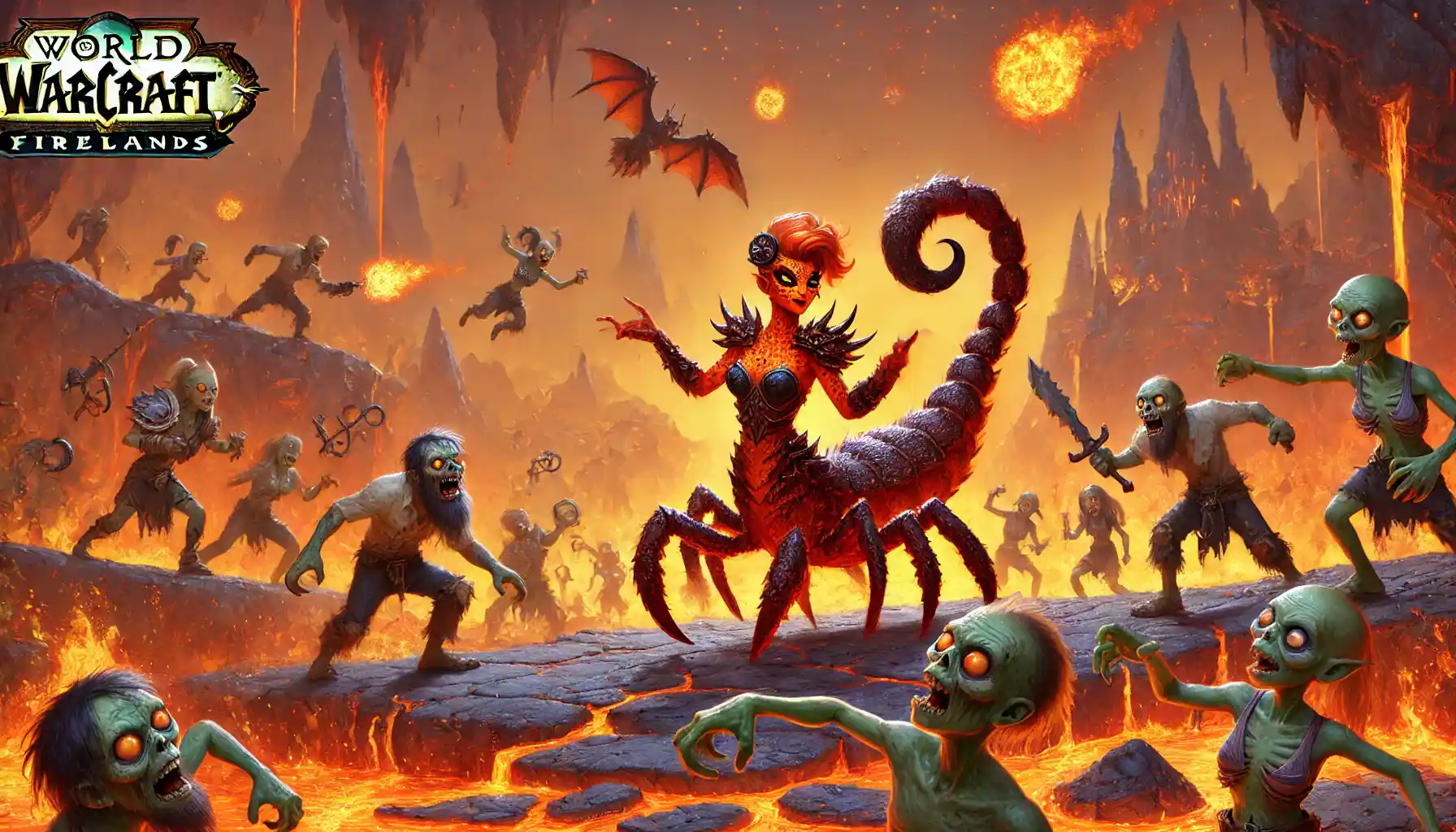 Wow Cataclysm Classic Firelands Guide | 10 &Amp; 25 | Epiccarry Firelands Molten Domain Walkthrough