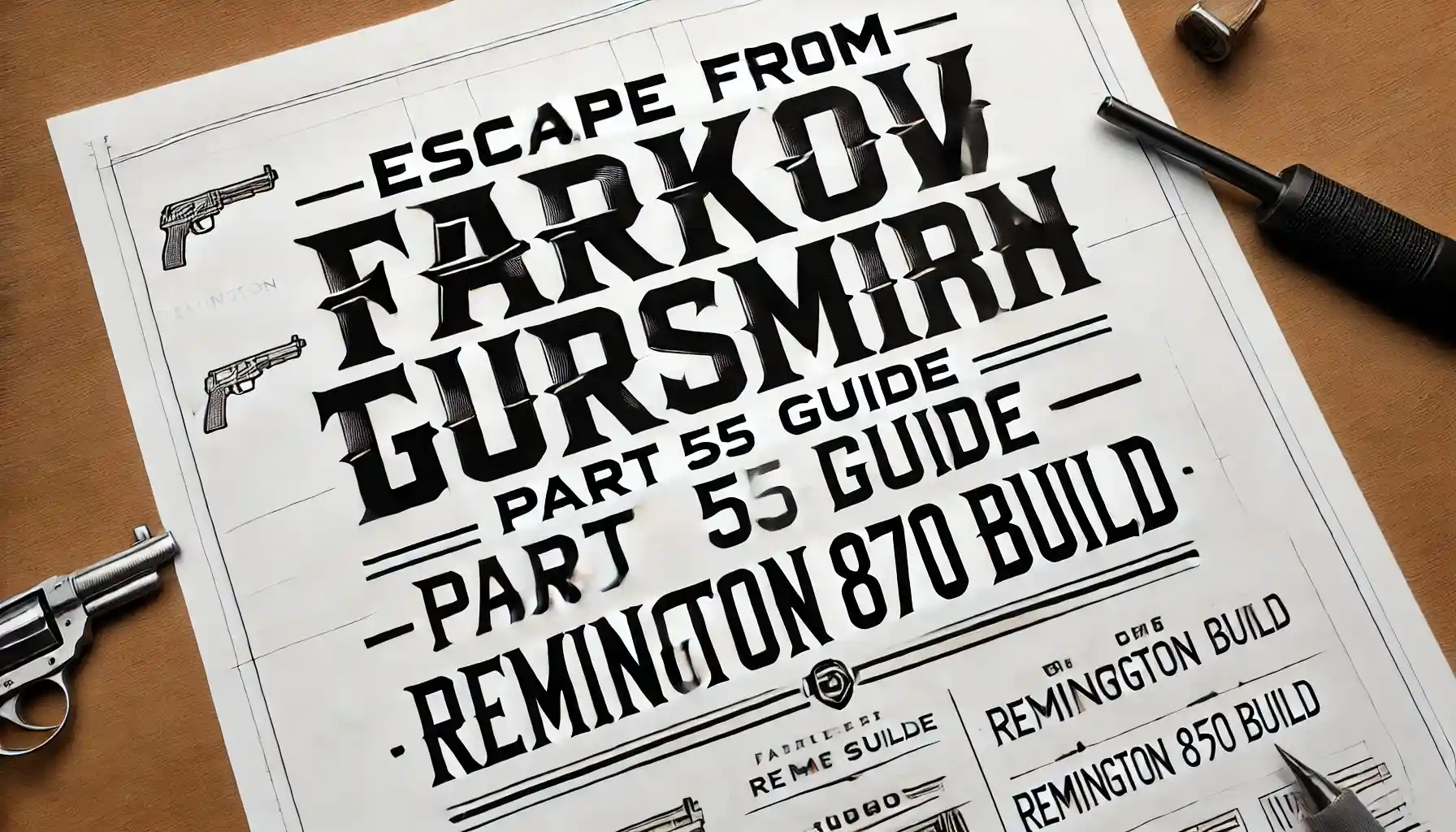 Gunsmith – Part 5 Guide | How To Get It? | Epiccarry Tarkov Gunsmith Part 5 Requirements For Remington 870