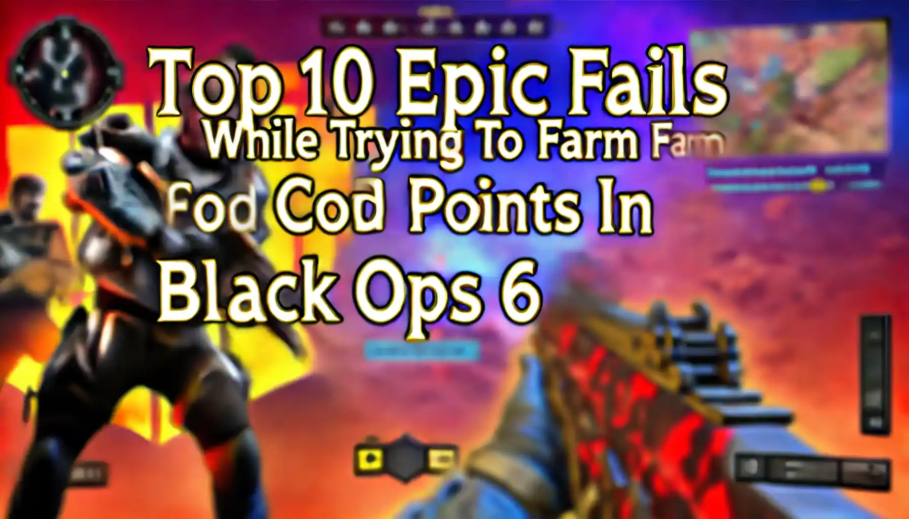Call Of Duty: Black Ops 6 Cod Points Guide | How To Farm Bo6 Cod Points | Epiccarry Black Ops 6 Weapon Blueprints And How To Get Them