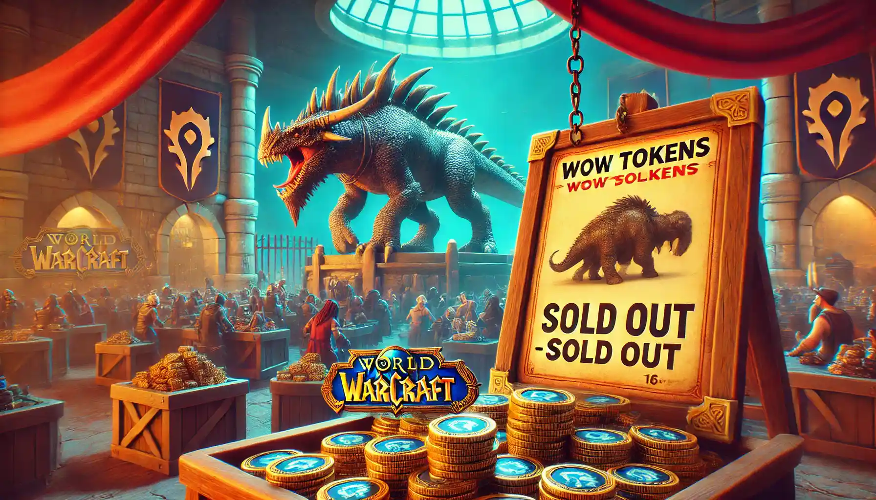 Wow Token Demand Increases With New Mount | Epiccarry Blizzard Auction House Wow Token Sold Out