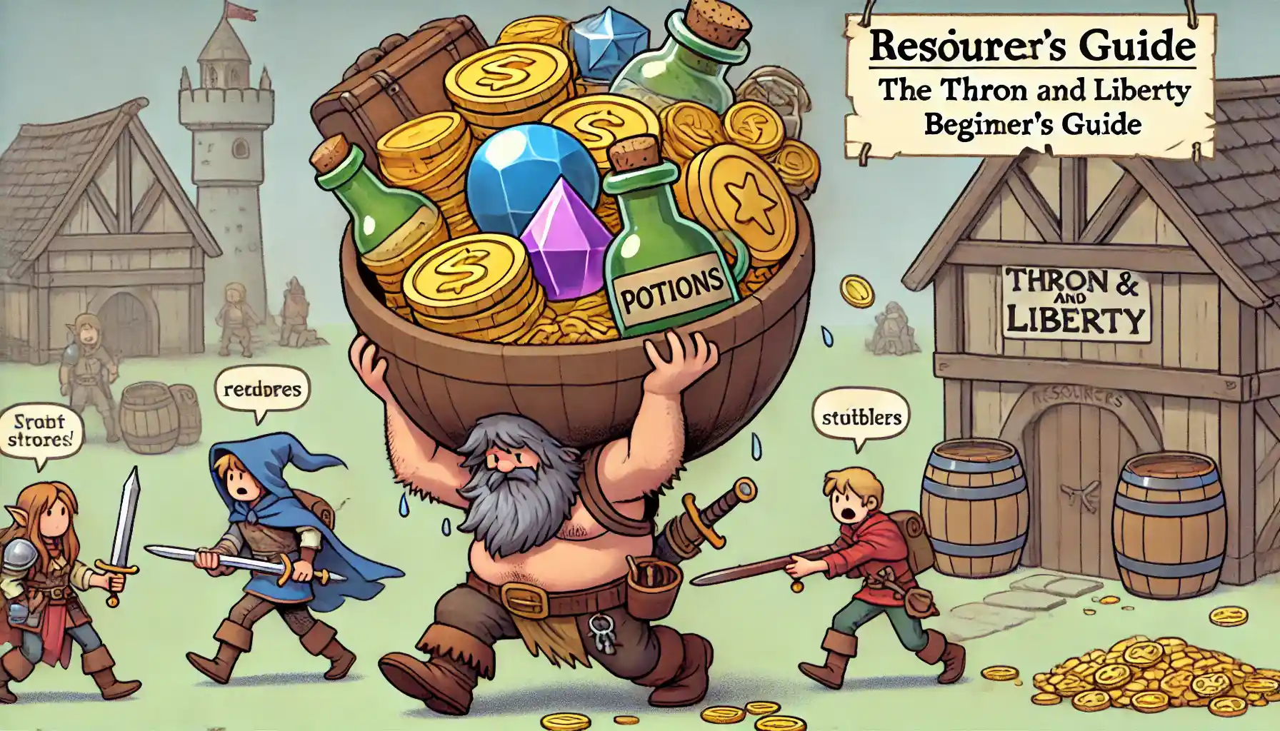 Throne And Liberty Beginners Guide | What To Do In Throne And Liberty | Epiccarry How To Manage Ui In Throne And Liberty