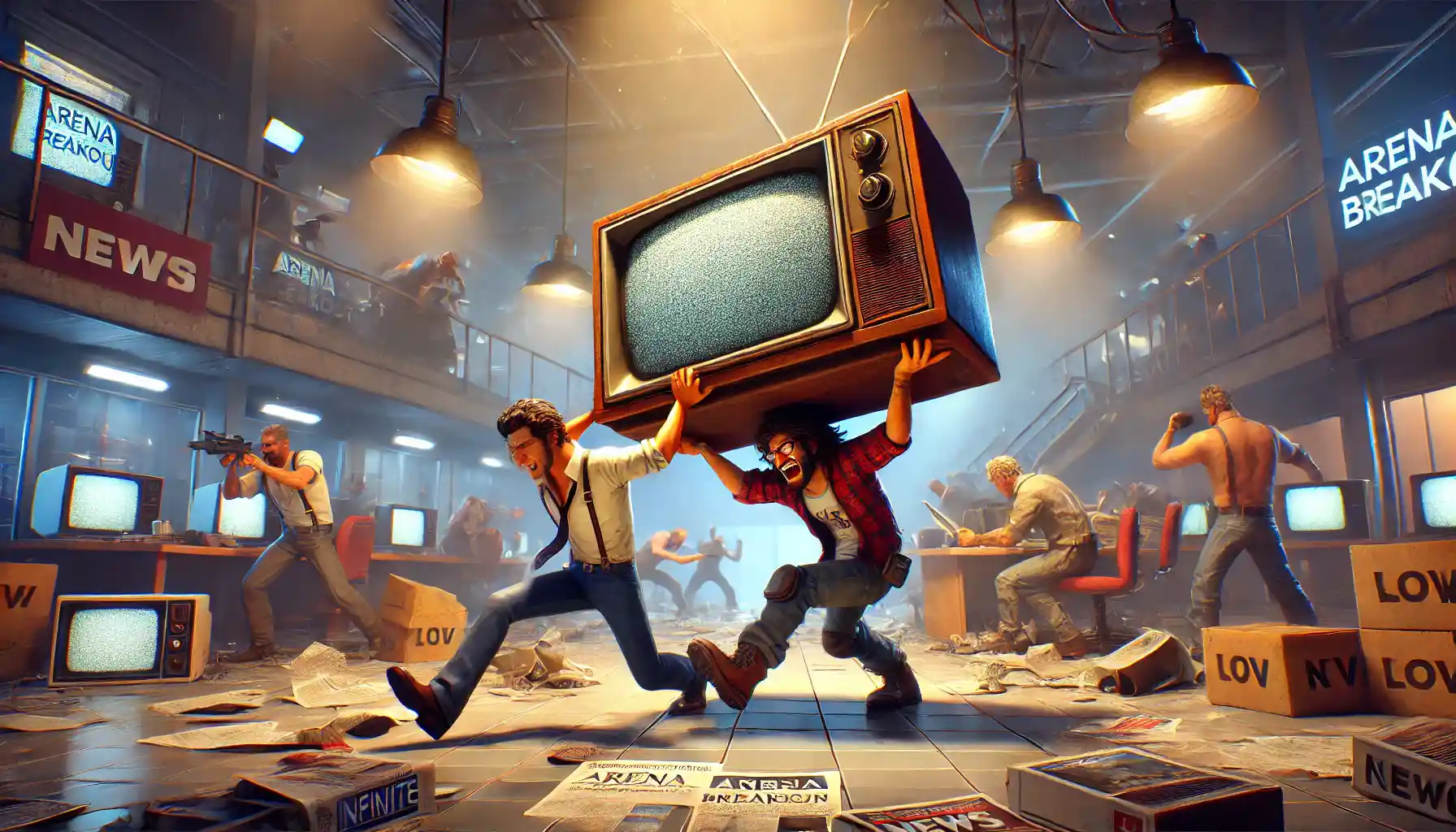 Arena Breakout: Infinite Tv Station Guide | Epiccarry Duration And Player Count For Tv Station Map Arena Breakout