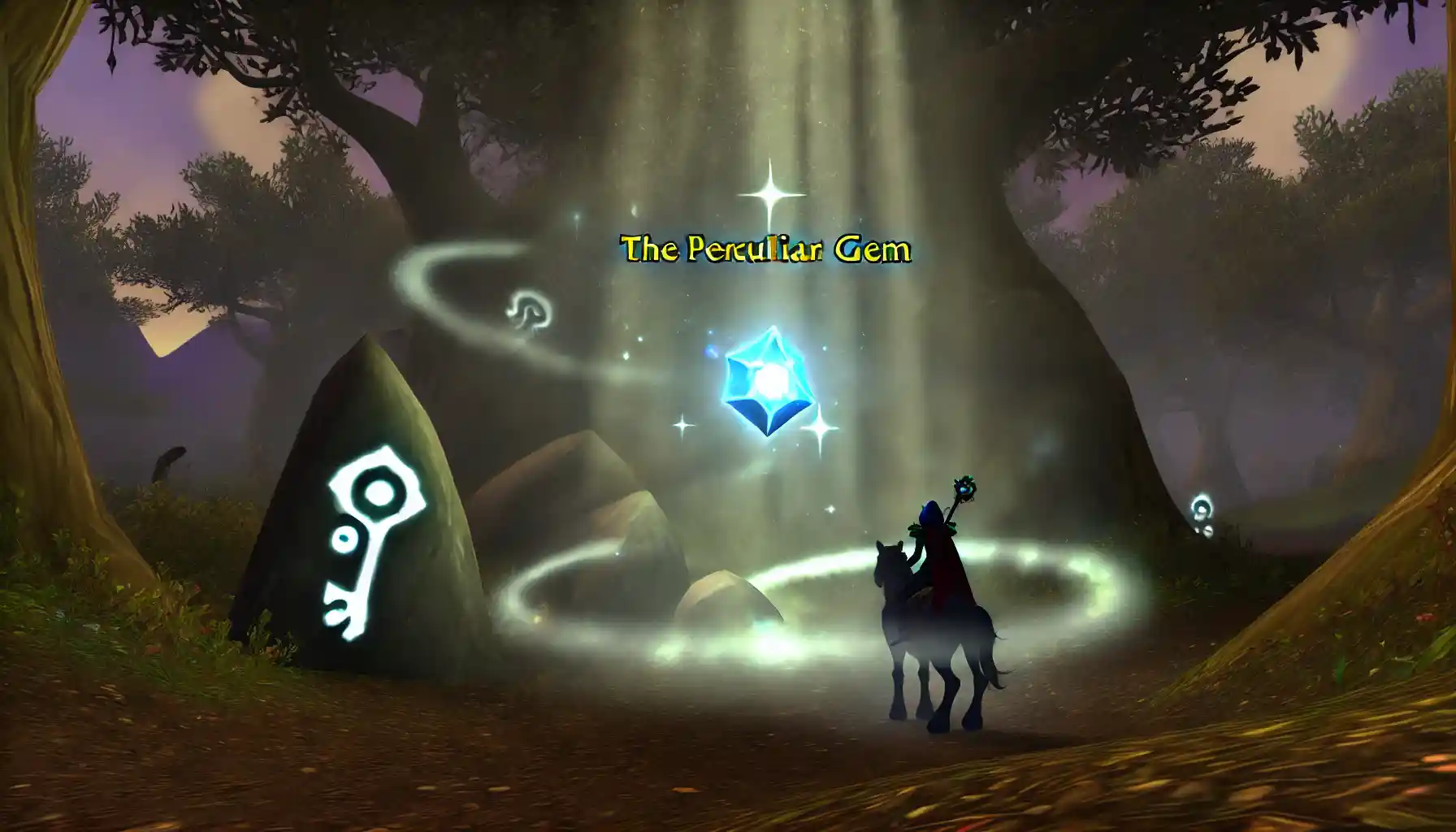 Starting The Inert Peculiar Key Secret In Wow | Epiccarry Hidden Wisp Clues Borean Tundra Wow