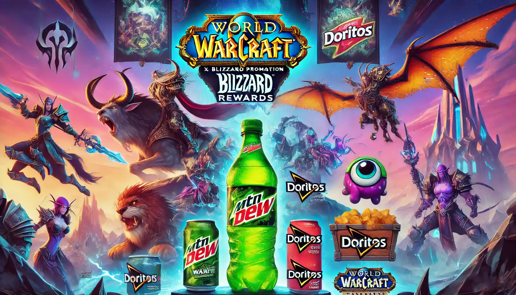 Mountain Dew X Blizzard Promotion&Nbsp;Guide | Epiccarry List Of Rewards For Mountain Dew X Blizzard Promotion