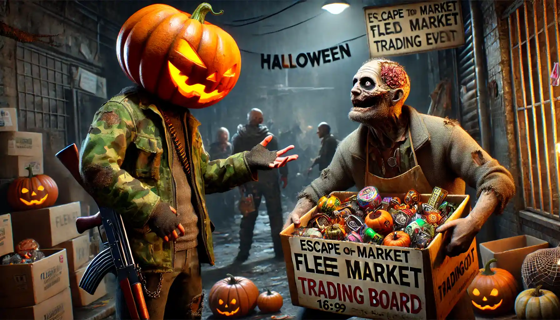 Ecape From Tarkov Halloween 2024 Event Guide + Map Infected Rotation | Epiccarry Where To Find Gpu In Tarkov Halloween Pumpkins
