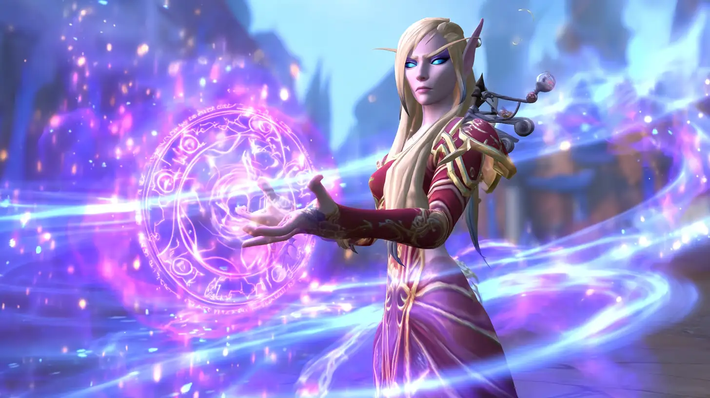 Arcane Mage Guide For The War Within (Patch 11.1.5) | Epiccarry Arcane Mage Casting Damaging Spell