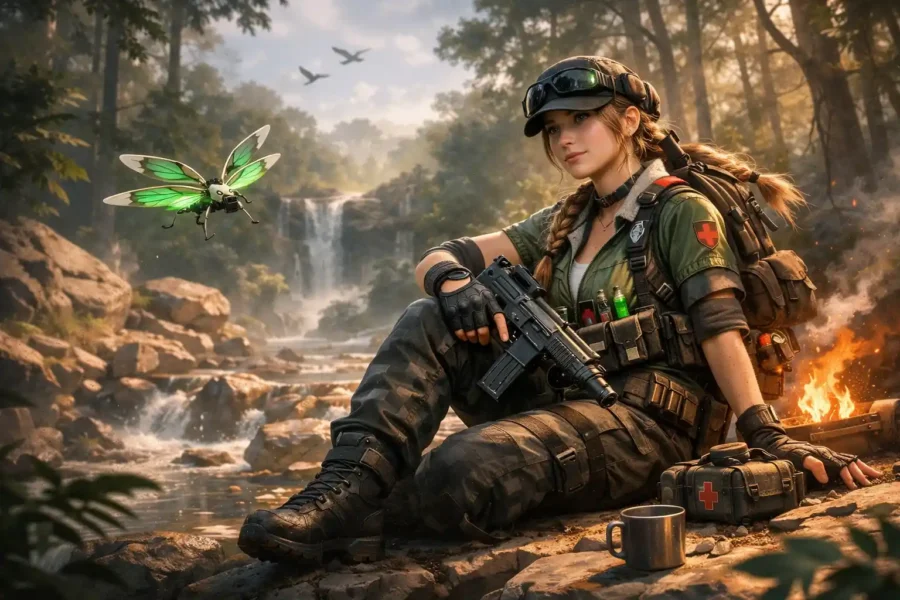 Delta Force Vlinder Guide — Abilities, Playstyle, And How To Use Her In Season 8 | Epiccarry New Operator Vlinder In Delta Force — Nano Scale Medical Dust, Self Healing, And Revival Process