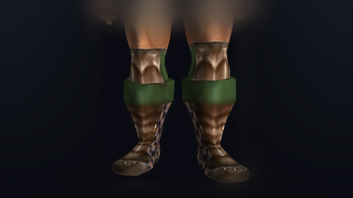 Gemmed Copper Boots armor set in World of Warcraft: Forever