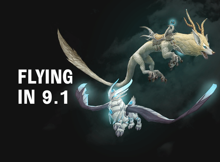 Flying Wow Shadowlands Patch 9.1: What'S New