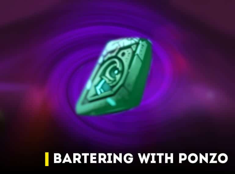 Bartering With Ponzo Zaralek Cavern Guide