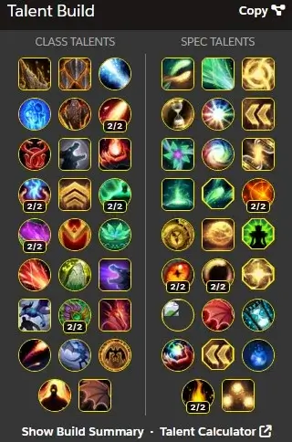 Preservation Evoker Raid Build