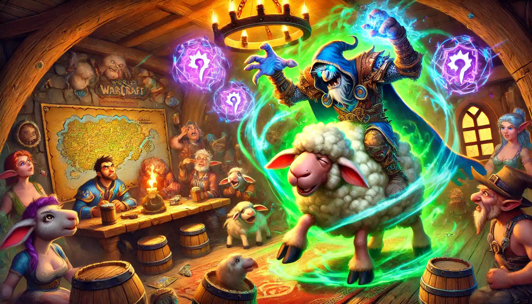 New polymorph spells for mages WoW The War Within