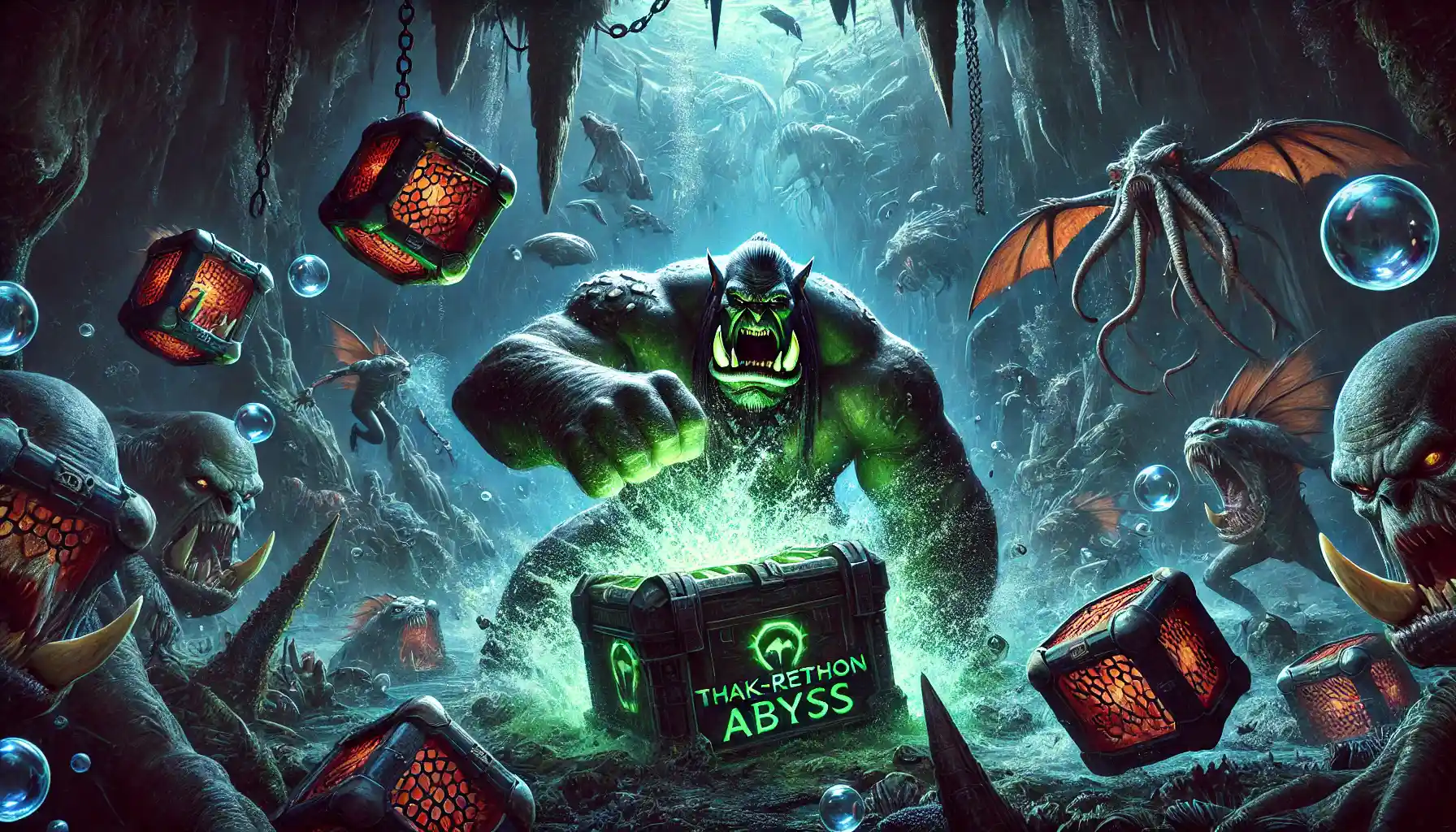 Alliance route to Tak-Rethan Abyss WoW