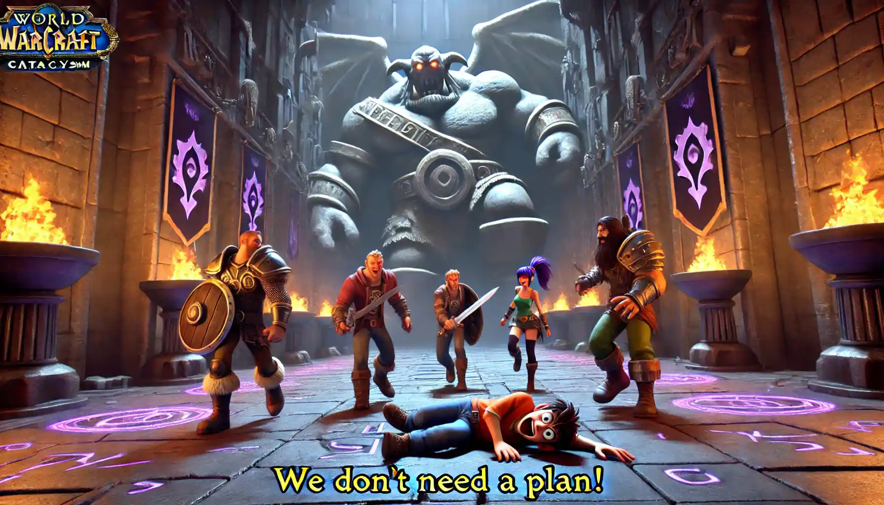 Dungeon queue requirements for Elemental Rune Dungeons WoW Cata Classic