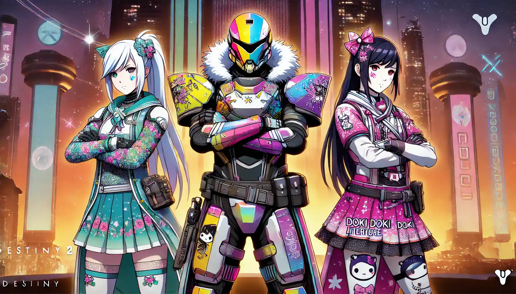 Can you customize Doki Doki Destiny armor in Destiny