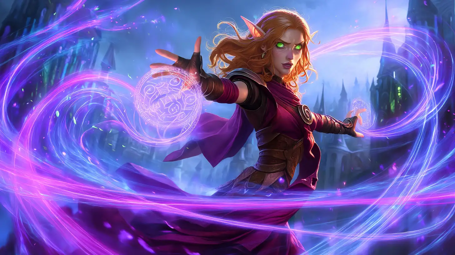 Arcane Mage Maintaining Maximum Mana