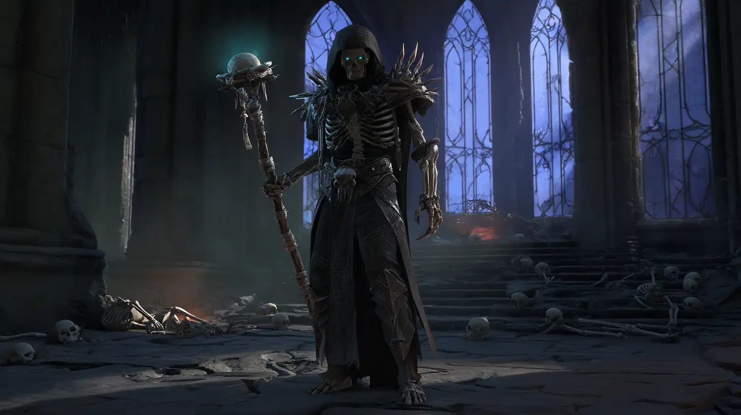 Wave Necromancer Variant: Blood Wave Mastery With Blood Orbs