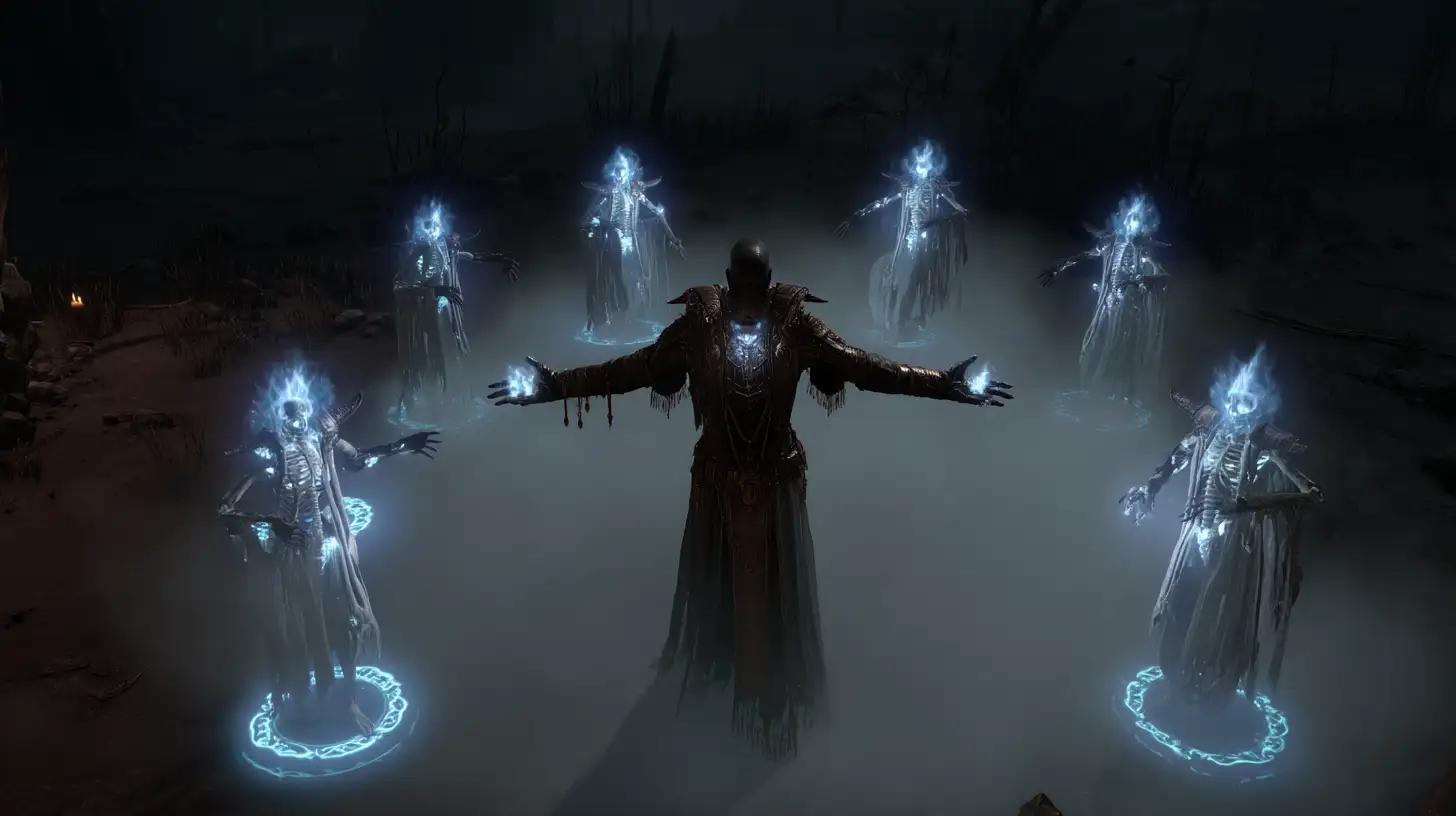 Perdition Shroud Empowers The Blood Wave Necromancer’s Strike