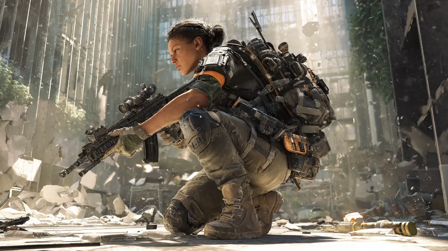 Gear Up, Operative: A Guide To The Division 2'S Year 7, Battle For Brooklyn &Amp; Crossroads Season | Epiccarry Players Use Skills And Cover In Gameplay