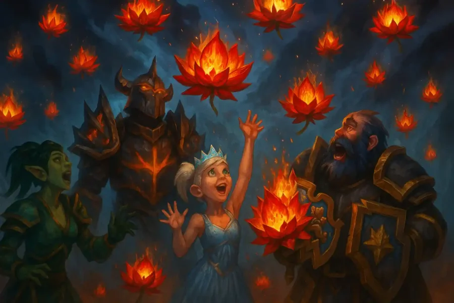 Best Way To Collect Burning Blossoms In Wow Now!