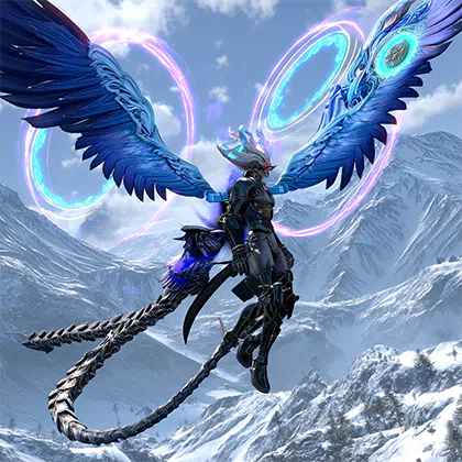 FFXIV Wings of Death Mount Boosting