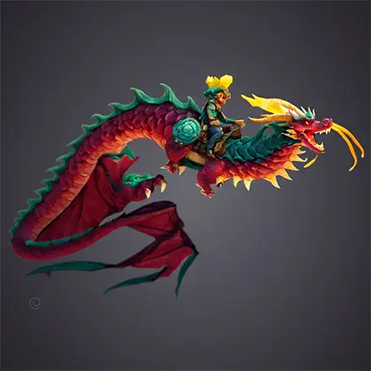 WoW MoP Crimson Cloud Serpent Boosting