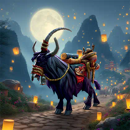 Black Riding Goat Boost Pandaria Classic