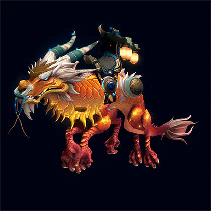 Mists of Pandaria Classic Reins of the Golden Cloud Serpent Carry