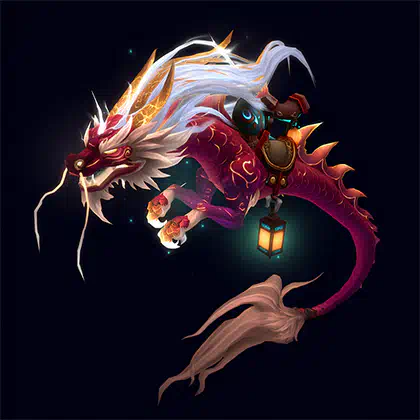 Mists of Pandaria Classic Reins of the Heavenly Crimson Cloud Serpent Carry