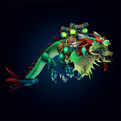 Mists of Pandaria Classic Reins of the Jade Cloud Serpent Carry