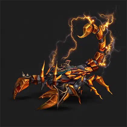 Pandaria Classic Reins of the Amber Scorpion Boost