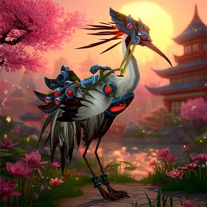 Buy Pandaria Classic Golden Riding Crane Boost