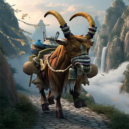 Buy Pandaria Classic Brown Tillers Mount