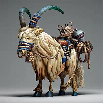 Buy Pandaria Classic White Riding Goat