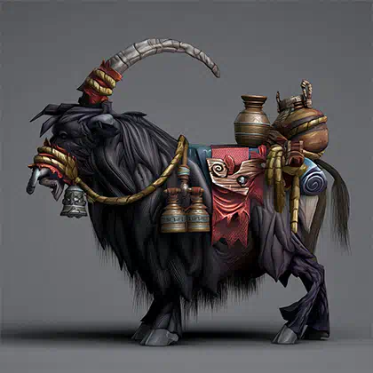 Buy MoP Classic Black Goat Mount