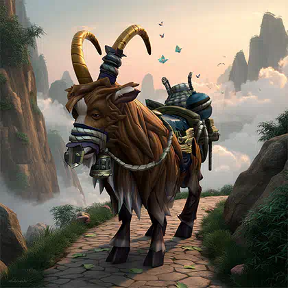 Buy MoP Classic Brown Riding Goat