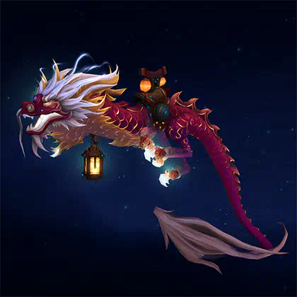 Mists of Pandaria Classic Reins of the Heavenly Crimson Cloud Serpent Service