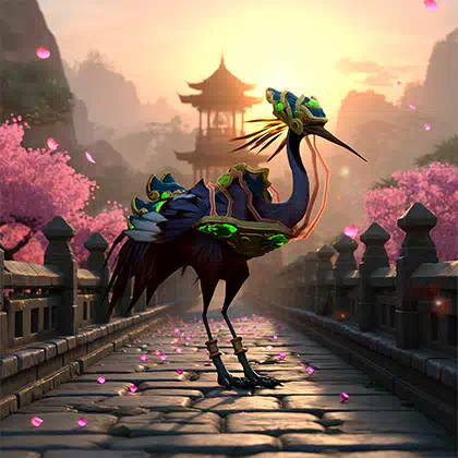 MoP Classic Azure Riding Crane Carry