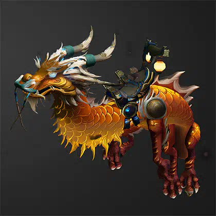 Pandaria Classic Reins of the Golden Cloud Serpent Carry