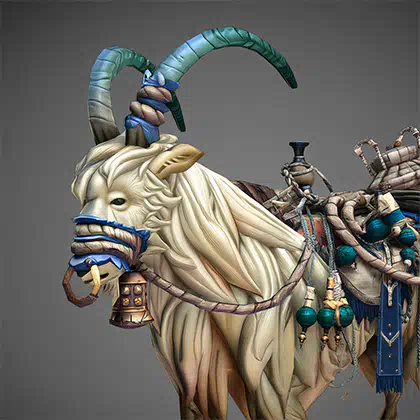 MoP Classic White Riding Goat Carry