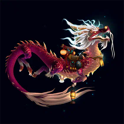 Pandaria Classic Reins of the Heavenly Crimson Cloud Serpent Carry