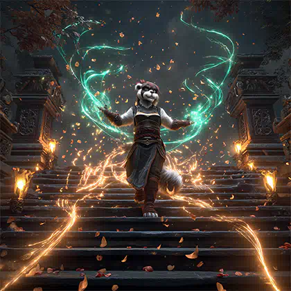 Pandaria Classic Monk Pandaren Carry